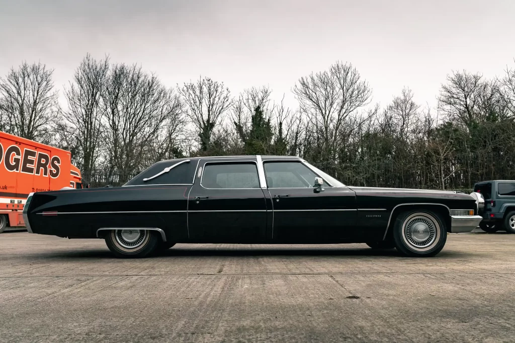 John Entwistle's Cadillac, which inspired *Big Black Cadillac*, is up for auction at £25,000. The rare 1971 Fleetwood needs work before hitting the road again.