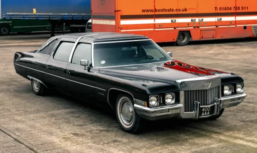 John Entwistle's Cadillac, which inspired *Big Black Cadillac*, is up for auction at £25,000. The rare 1971 Fleetwood needs work before hitting the road again.