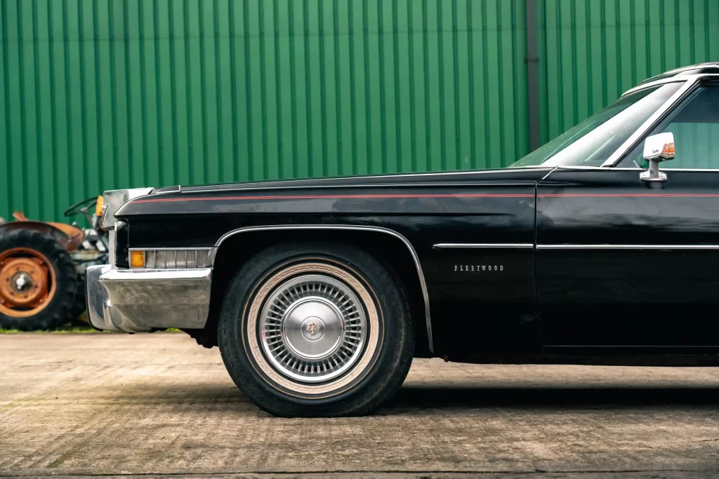 John Entwistle's Cadillac, which inspired *Big Black Cadillac*, is up for auction at £25,000. The rare 1971 Fleetwood needs work before hitting the road again.