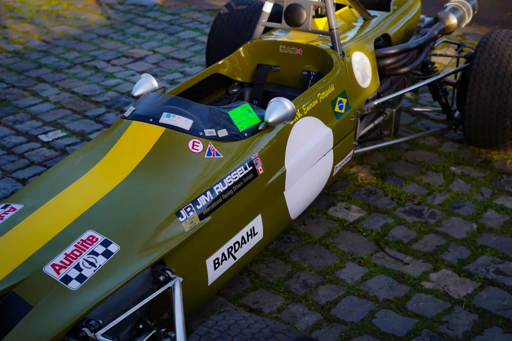 Emerson Fittipaldi's 1969 title-winning Lotus 59 is up for sale for £65,000 - a rare chance to own a piece of motorsport history.