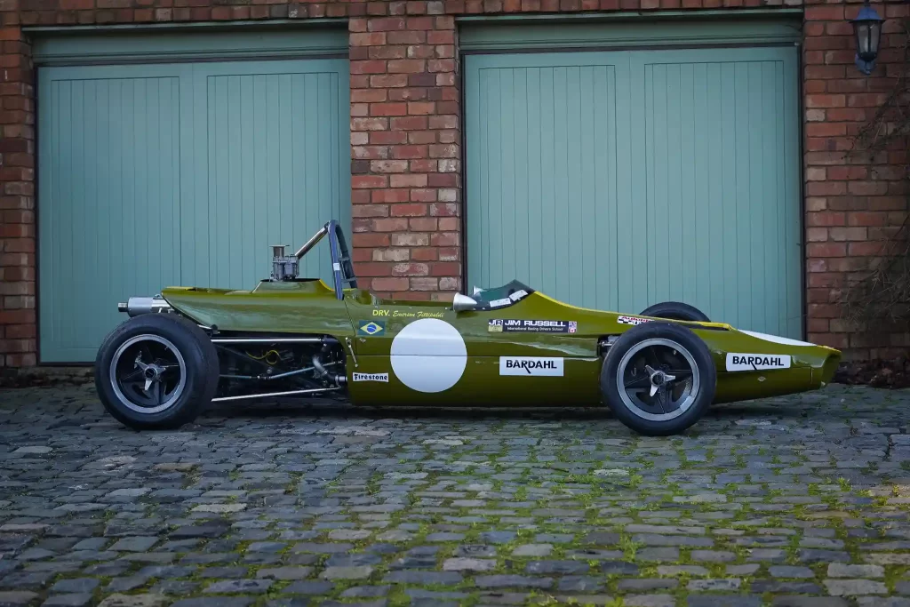 Emerson Fittipaldi's 1969 title-winning Lotus 59 is up for sale for £65,000 - a rare chance to own a piece of motorsport history.