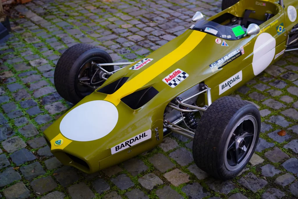 Emerson Fittipaldi's 1969 title-winning Lotus 59 is up for sale for £65,000 - a rare chance to own a piece of motorsport history.