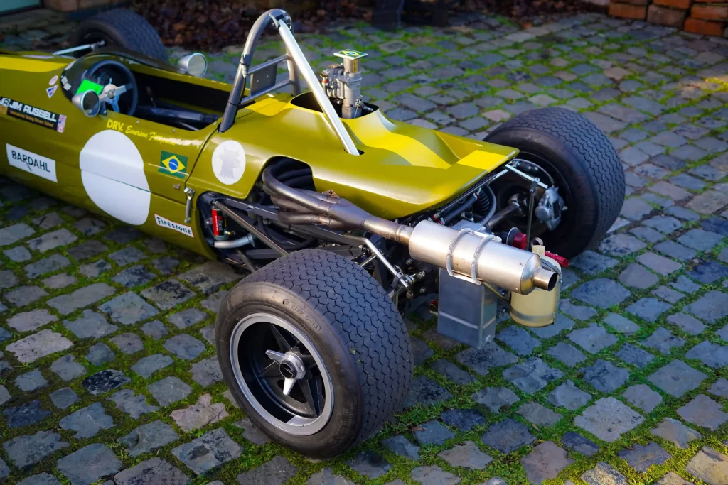 Emerson Fittipaldi's 1969 title-winning Lotus 59 is up for sale for £65,000 - a rare chance to own a piece of motorsport history.