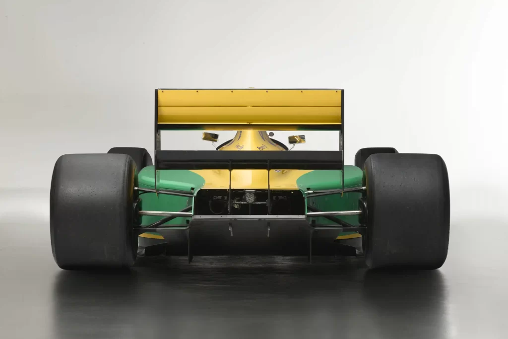 Michael Schumacher’s 1992 Benetton B191 F1 car is up for sale at RM Sotheby’s for £800,000. A rare chance to own a piece of his legendary racing history.