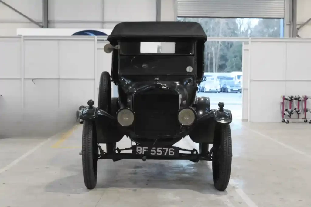 A vintage Ford Model T, featured in Downton Abbey and Fantastic Beasts, has sold for £9,600, showcasing its enduring legacy as the car that put the world on wheels.