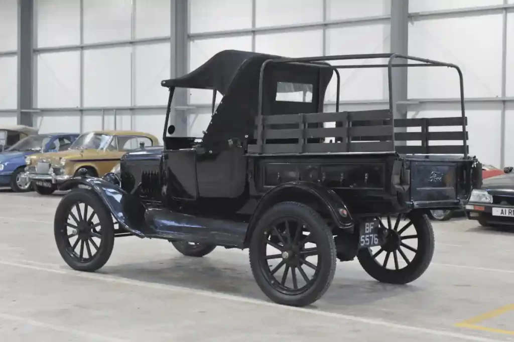 A vintage Ford Model T, featured in Downton Abbey and Fantastic Beasts, has sold for £9,600, showcasing its enduring legacy as the car that put the world on wheels.