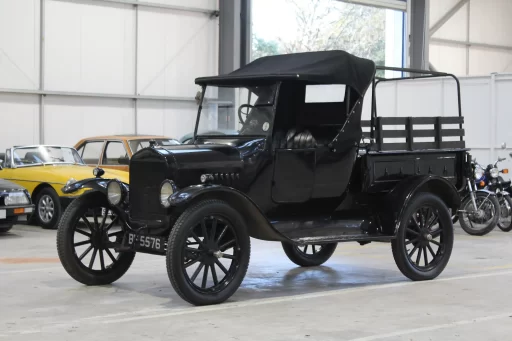 A vintage Ford Model T, featured in Downton Abbey and Fantastic Beasts, has sold for £9,600, showcasing its enduring legacy as the car that put the world on wheels.