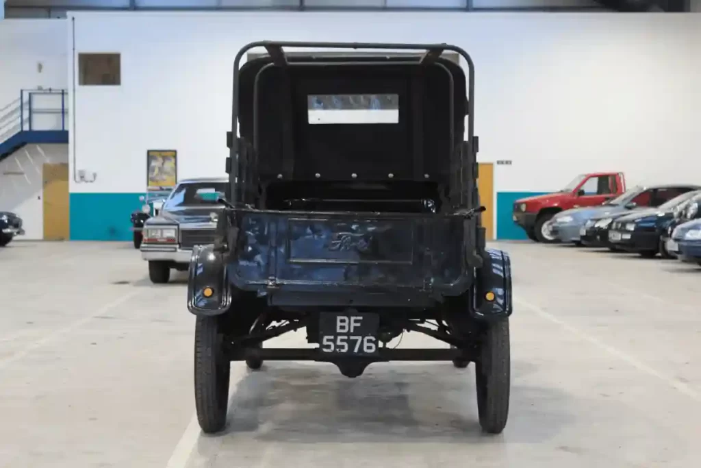 A vintage Ford Model T, featured in Downton Abbey and Fantastic Beasts, has sold for £9,600, showcasing its enduring legacy as the car that put the world on wheels.