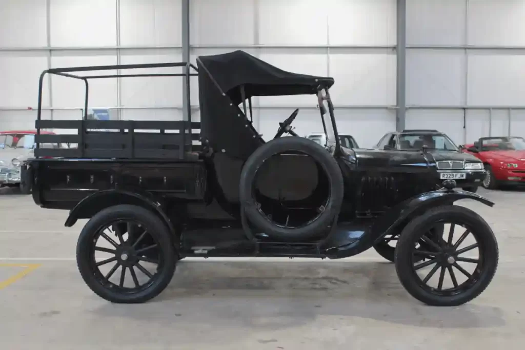 A vintage Ford Model T, featured in Downton Abbey and Fantastic Beasts, has sold for £9,600, showcasing its enduring legacy as the car that put the world on wheels.