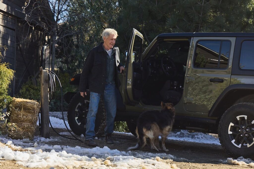 Harrison Ford stars in Jeep’s Super Bowl ad "Owner’s Manual," a reflective two-minute film celebrating adventure, life choices, and Jeep’s growing EV lineup.