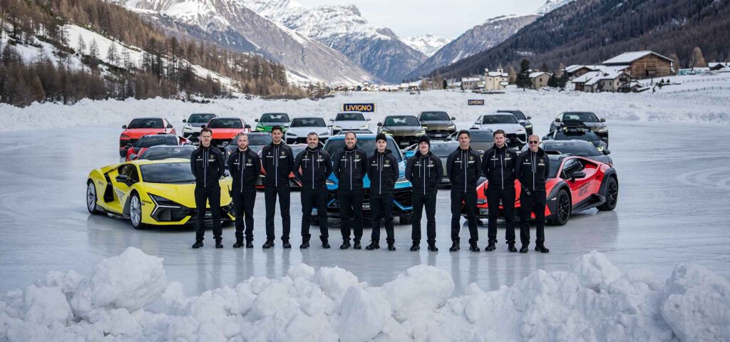 Lamborghini Accademia Neve celebrates a decade of high-performance driving in Livigno, where guests tested the Urus SE and Revuelto on ice under expert guidance.