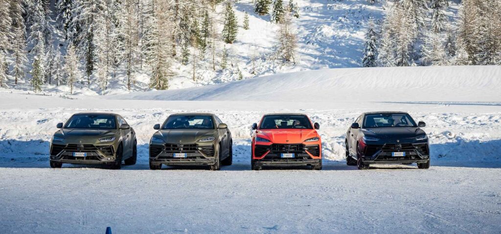 Lamborghini Accademia Neve celebrates a decade of high-performance driving in Livigno, where guests tested the Urus SE and Revuelto on ice under expert guidance.