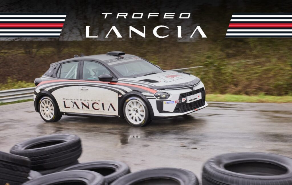 Lancia returns to rallying with the Trofeo Lancia, a six-race championship featuring the Ypsilon Rally4 HF, a €360,000 prize pool, and a path to the 2026 Lancia Corse HF team.