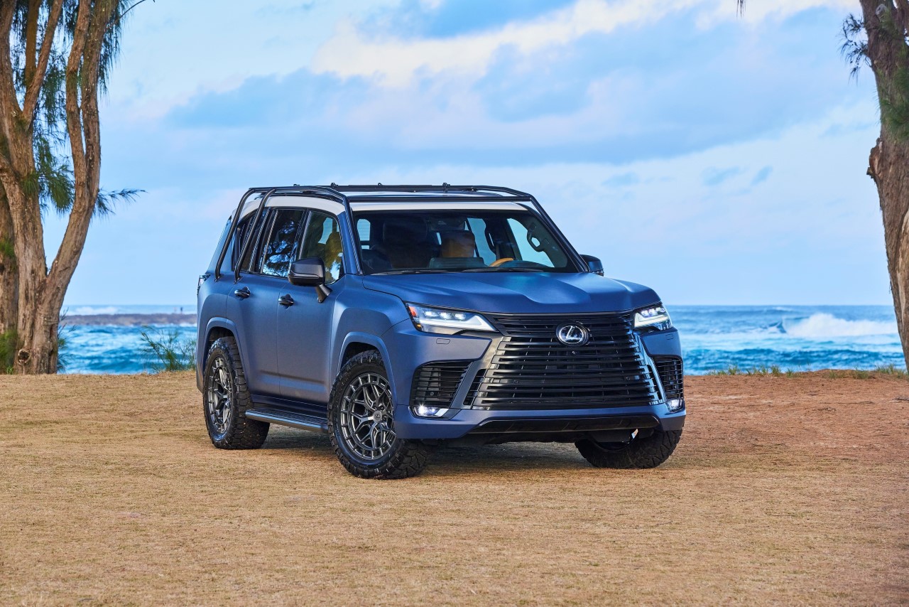 Lexus unveils the Surf LX Concept, a one-of-a-kind luxury SUV designed for surfers, featuring off-road capability, surfboard storage, and adventure-ready amenities.