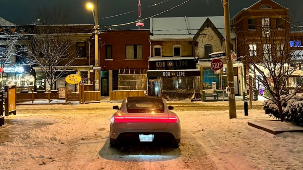 A Porsche Taycan 4S conquers a 6,500 km winter road trip from Toronto to Miami, proving its reliability, range, and comfort in extreme weather and long-distance travel.