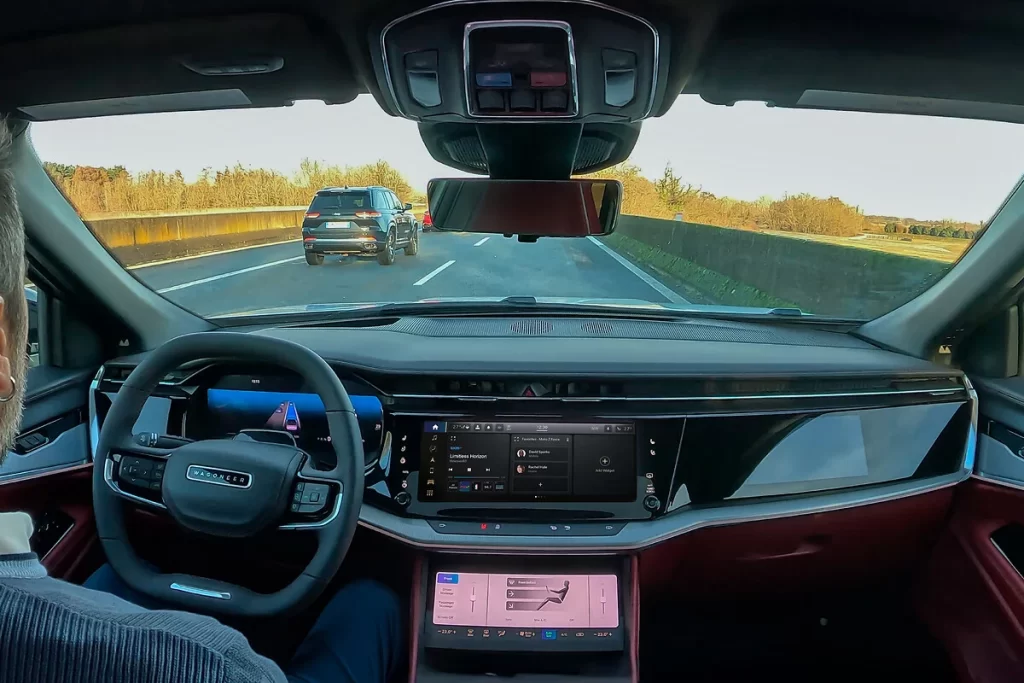 Stellantis debuts STLA AutoDrive, a hands-free, eyes-off Level 3 system enabling automated driving up to 60 km/h, with future upgrades for higher speeds and off-road use.