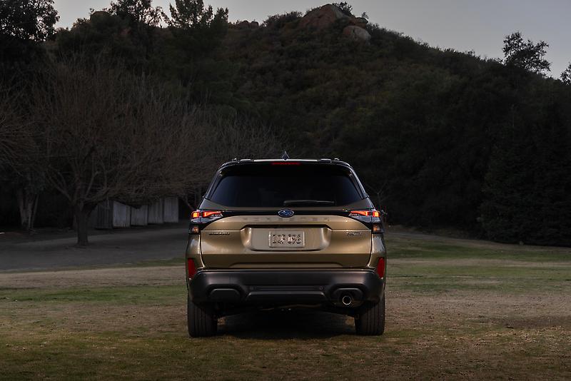 The 2025 Subaru Forester Hybrid debuts with a next-gen powertrain, AWD capability, up to 581-mile range, advanced tech, and 40% better fuel efficiency. Arriving spring 2025.