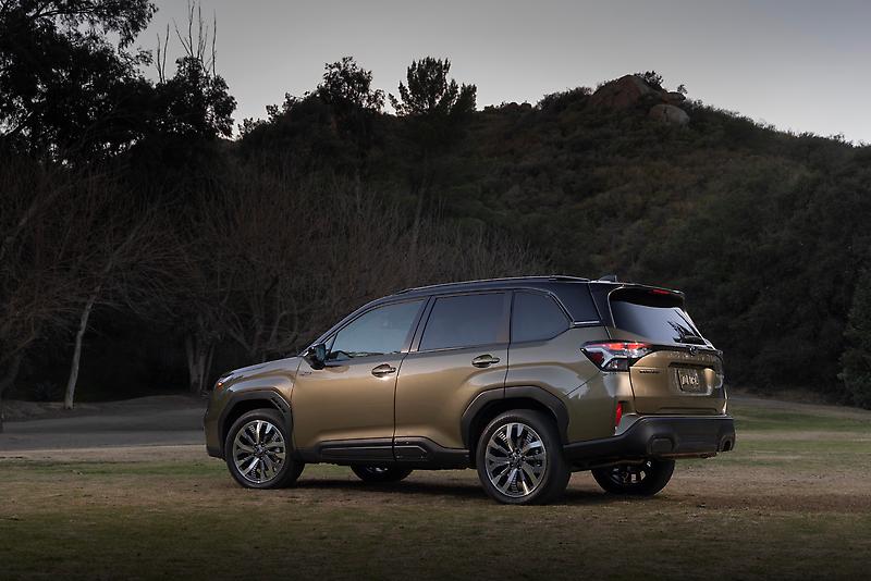 The 2025 Subaru Forester Hybrid debuts with a next-gen powertrain, AWD capability, up to 581-mile range, advanced tech, and 40% better fuel efficiency. Arriving spring 2025.