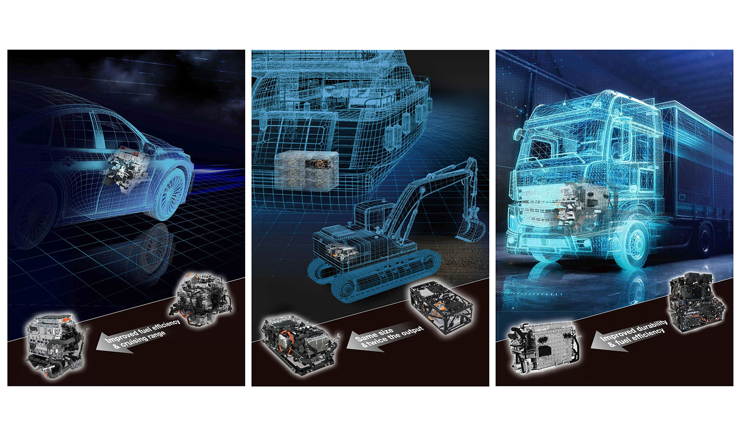 Toyota unveils its third-generation fuel cell system, enhancing hydrogen efficiency, durability, and affordability for commercial vehicles, with global rollouts from 2026.