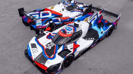 BMW North America celebrates 50 years at the 12H Sebring with a special livery on the BMW M Hybrid V8, honoring its racing legacy and pursuit of motorsport excellence.