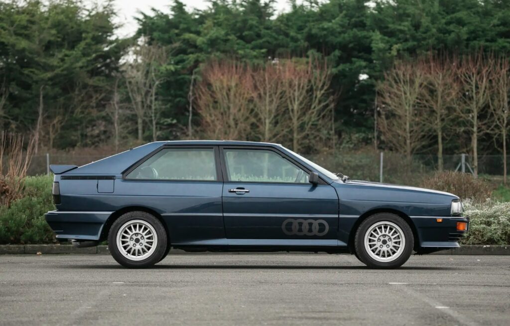 A classic Audi Quattro, famed for its rally success and TV legacy, has sold for £77,000 after an extensive restoration, making it a prized collector's gem.