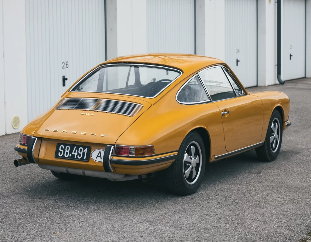 A 1967 Porsche 911 S once owned by late F1 champion Jochen Rindt is set for auction. Restored to its original Bahama Yellow, it could fetch over £250,000.