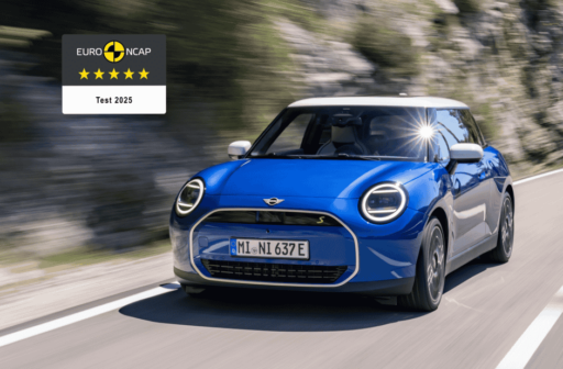 "The fully electric MINI Cooper earns a 5-star Euro NCAP rating, excelling in occupant protection, child safety, and advanced driver assistance for top-tier security."