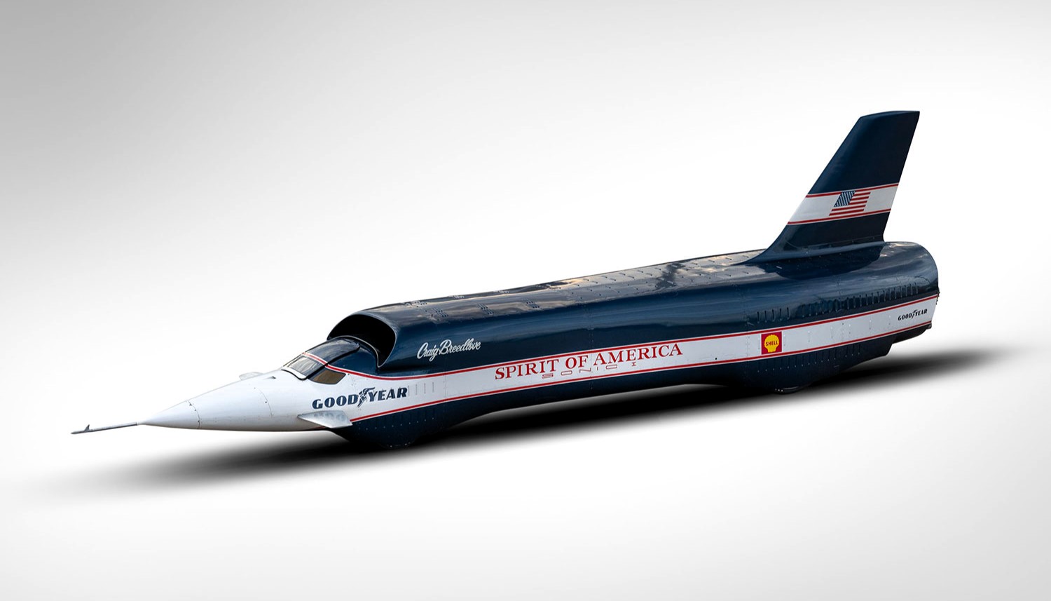 Craig Breedlove's record-breaking jet-powered Spirit of America Sonic I sells for over £1M, marking a historic moment for speed enthusiasts and collectors.