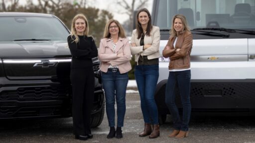 Four women engineers at GM are leading the future of electric vehicles, driving innovation in Chevrolet’s all-electric lineup and inspiring the next generation in STEAM.