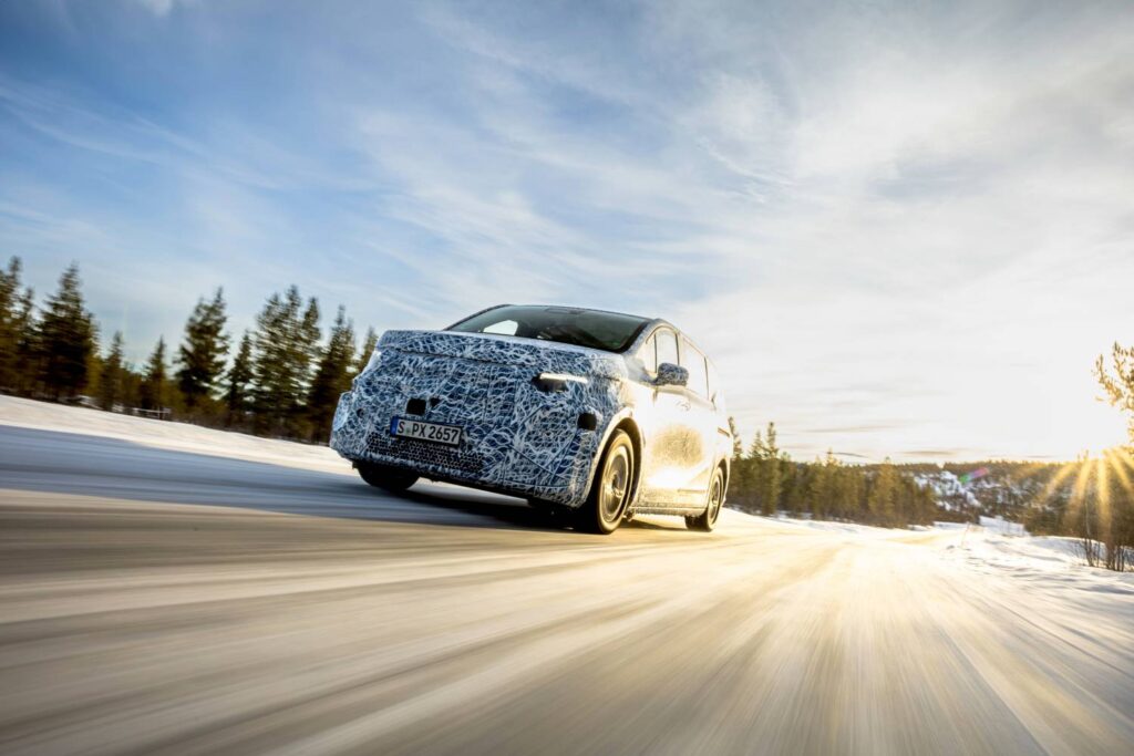 Mercedes-Benz tests its next-gen MPVs in Arctic conditions, refining all-wheel drive, rear-axle steering, and EV efficiency ahead of their 2026 launch.