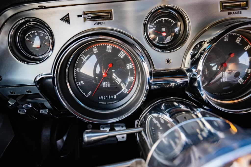 A 1967 Shelby Mustang GT500, an officially licensed Eleanor replica from Gone in 60 Seconds, is for sale in Dubai for £195,000, boasting 545 horsepower and iconic styling.