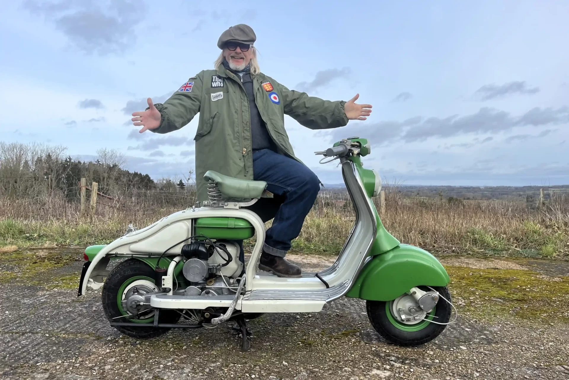 TV star Henry Cole’s 1957 Lambretta LD150 Mk3 is heading to auction on 26 March. Featured on ‘Shed and Buried,’ the vintage scooter is in great condition and road-ready.