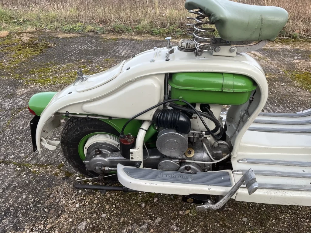 TV star Henry Cole’s 1957 Lambretta LD150 Mk3 is heading to auction on 26 March. Featured on ‘Shed and Buried,’ the vintage scooter is in great condition and road-ready.