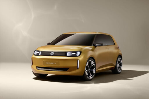 "Volkswagen previews the ID. EVERY1, an affordable electric car set to launch in 2027, offering practical design, smart tech, and a €20,000 price target for urban mobility."