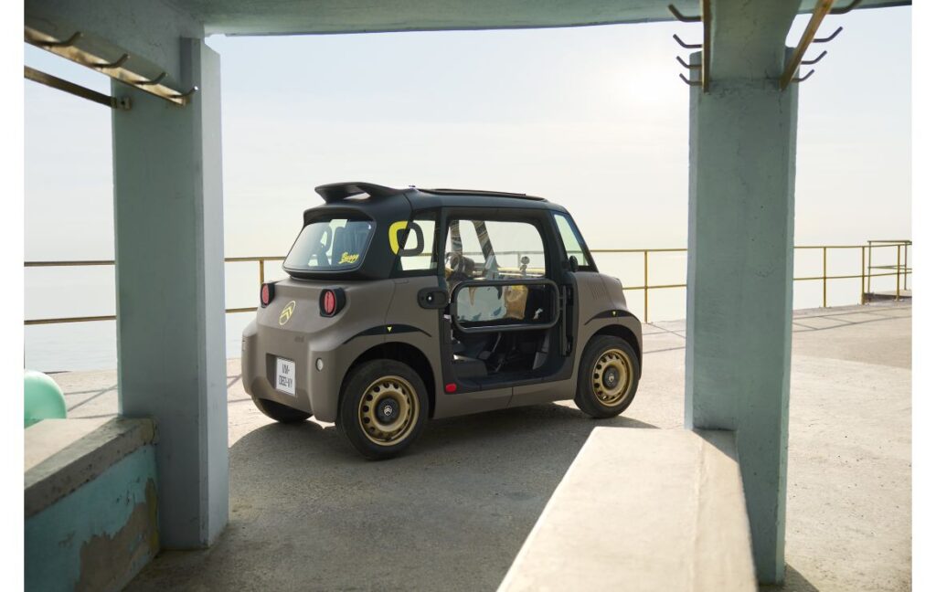 Citroën launches the all-new Ami Buggy, a fun electric vehicle with open design and 75 km range. Orders open 6 May, with prices from €9,590 and delivery in August.