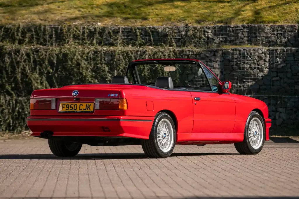 Rare 1989 BMW M3 E30 Cabriolet with 32,700 miles hits market for £100,000 - one of only 786 made, in original condition with unique Ravaglia M-cloth interior