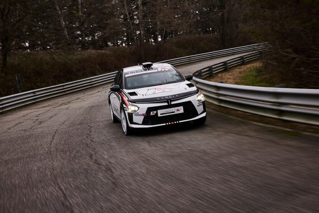 Lancia Corse HF Village comes alive in Alba for Rally Regione Piemonte, showcasing new Ypsilon models, historic cars, test drives, and rally legend Miki Biasion's return.