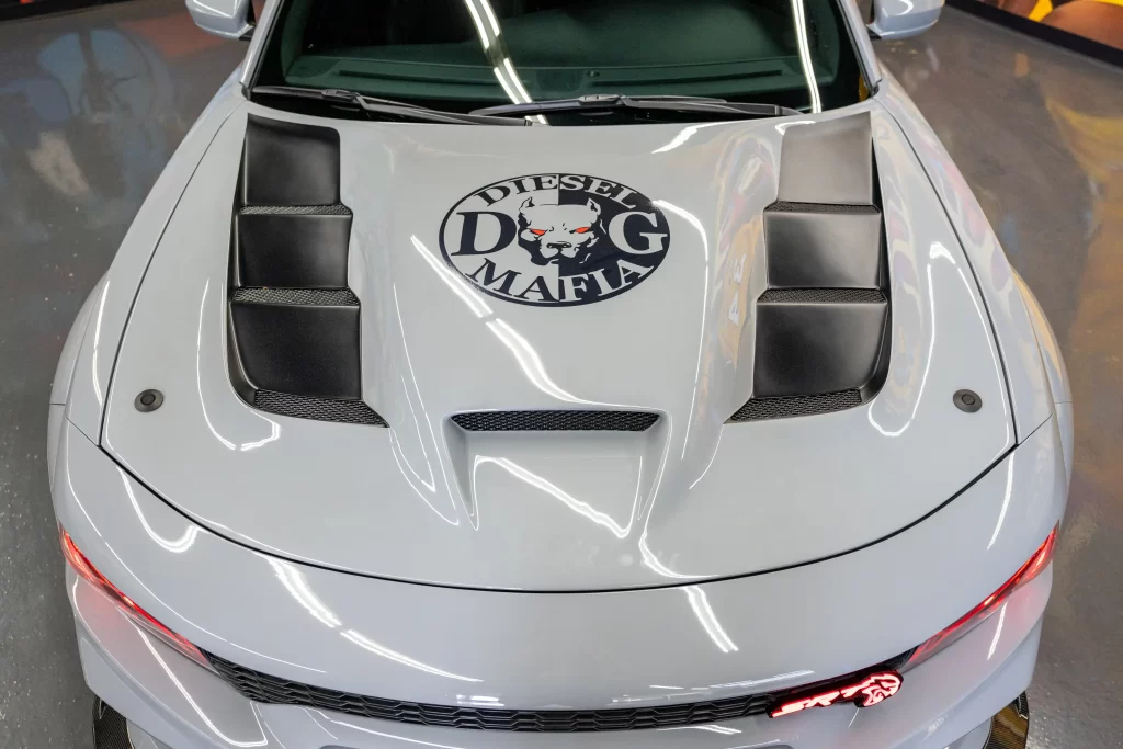 Shaquille O’Neal’s custom 900bhp Dodge Charger Hellcat ‘Shaqcat’ is up for sale – one-of-a-kind 2022 Widebody packs V8 power and just 4,105 miles on the clock