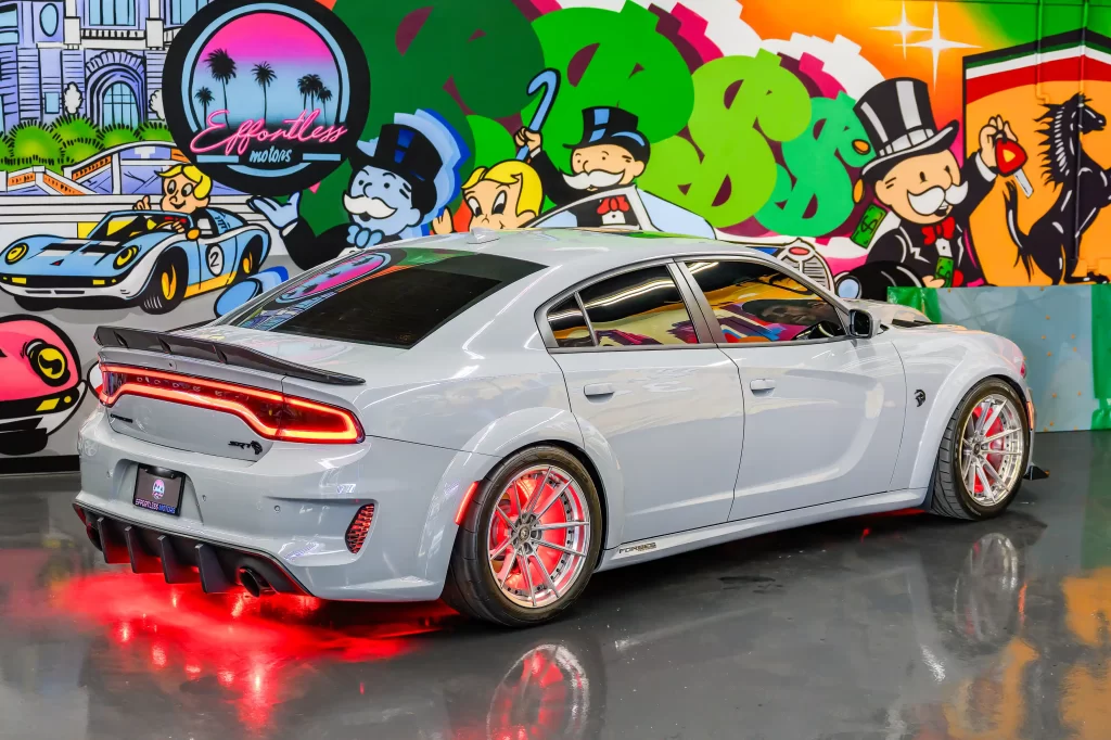 Shaquille O’Neal’s custom 900bhp Dodge Charger Hellcat ‘Shaqcat’ is up for sale – one-of-a-kind 2022 Widebody packs V8 power and just 4,105 miles on the clock