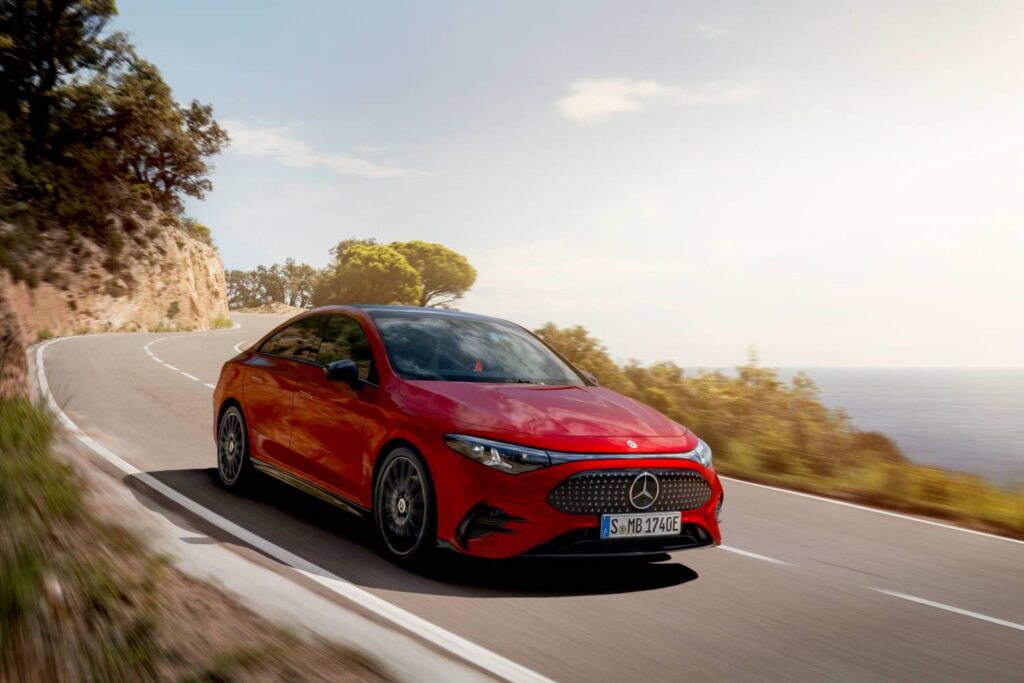 The new all-electric Mercedes-Benz CLA offers up to 792 km range, fast charging, advanced AI features, and sleek design. Now available to order in select European markets.