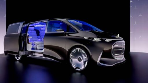 Mercedes-Benz unveils the Vision V and VAN.EA platform, introducing a new era of luxury electric limousines with immersive tech, elegant design, and private lounge comfort.