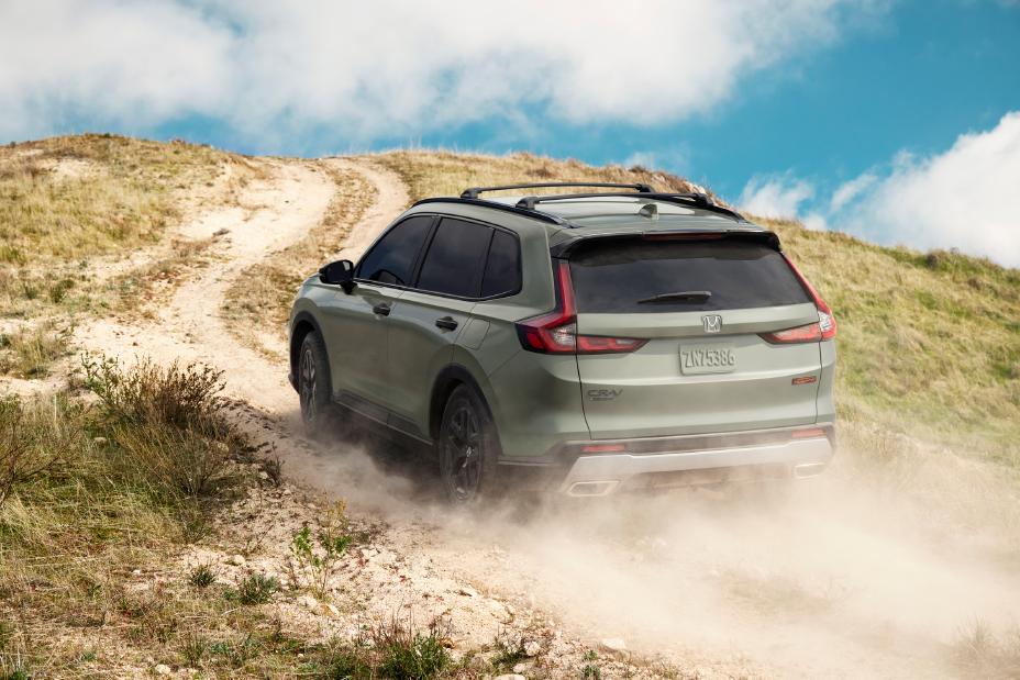 The 2026 Honda CR-V adds more standard tech and debuts the TrailSport Hybrid trim, combining rugged styling, off-road capability, and advanced electrified performance.