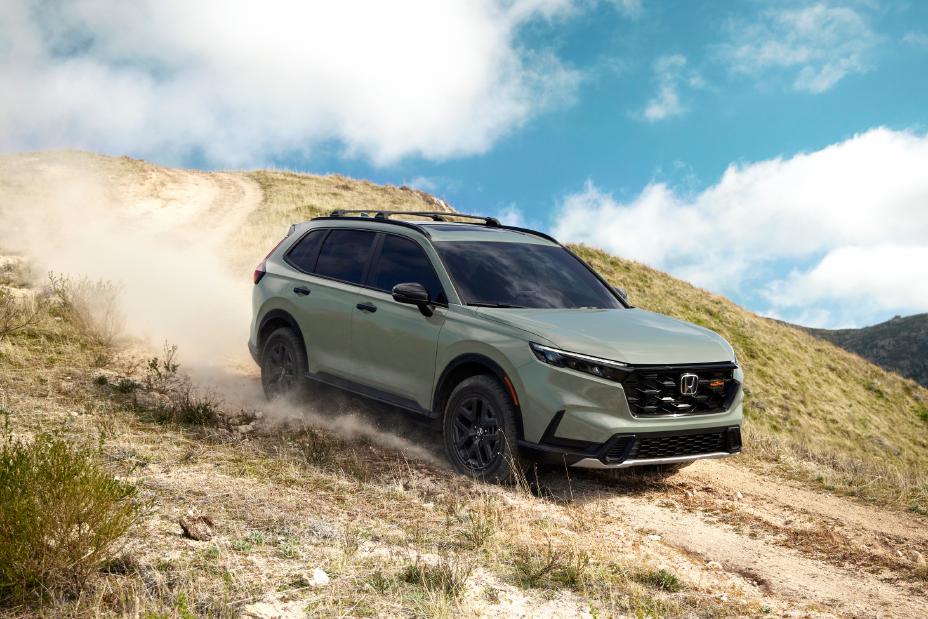 The 2026 Honda CR-V adds more standard tech and debuts the TrailSport Hybrid trim, combining rugged styling, off-road capability, and advanced electrified performance.