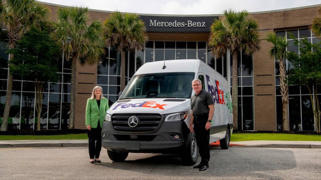 Mercedes-Benz celebrates 30 years and 5 million Sprinters with the delivery of an all-electric eSprinter to FedEx, marking a milestone in global fleet electrification.