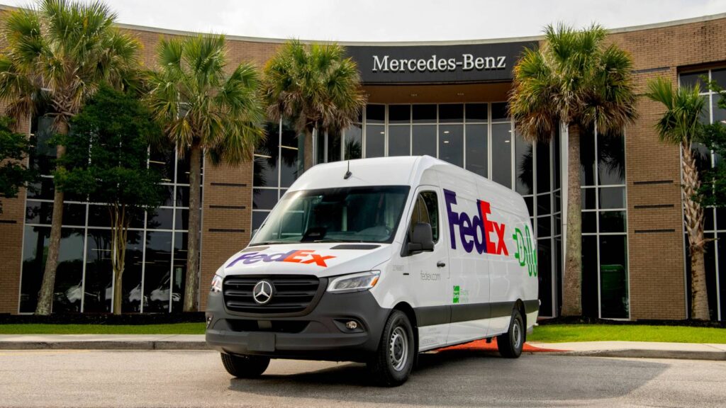 Mercedes-Benz celebrates 30 years and 5 million Sprinters with the delivery of an all-electric eSprinter to FedEx, marking a milestone in global fleet electrification.