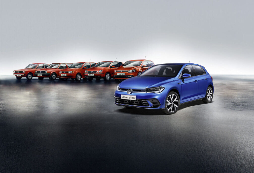 Volkswagen celebrates 50 years of the Polo, a compact car with over 20 million units sold worldwide, known for its smart design, innovation, and enduring global appeal.