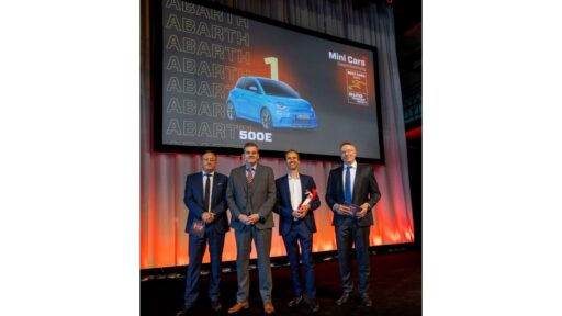 Abarth 500e wins “Best Mini Car” in Auto Motor und Sport’s 2025 awards, marking a key milestone in Abarth’s electric journey with strong reader support and industry praise.