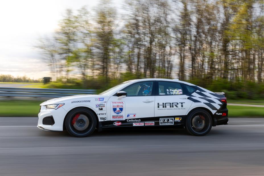 Acura Integra Type S with HRC prototype parts tackles the 3,000-mile One Lap of America rally, testing performance upgrades across nine racetracks in eight intense days.