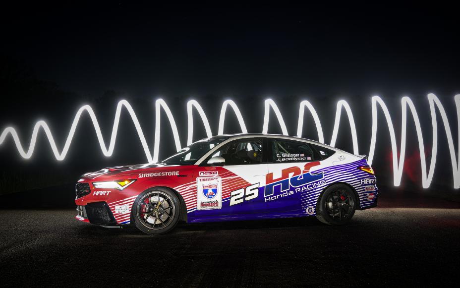 Acura Integra Type S with HRC prototype parts tackles the 3,000-mile One Lap of America rally, testing performance upgrades across nine racetracks in eight intense days.