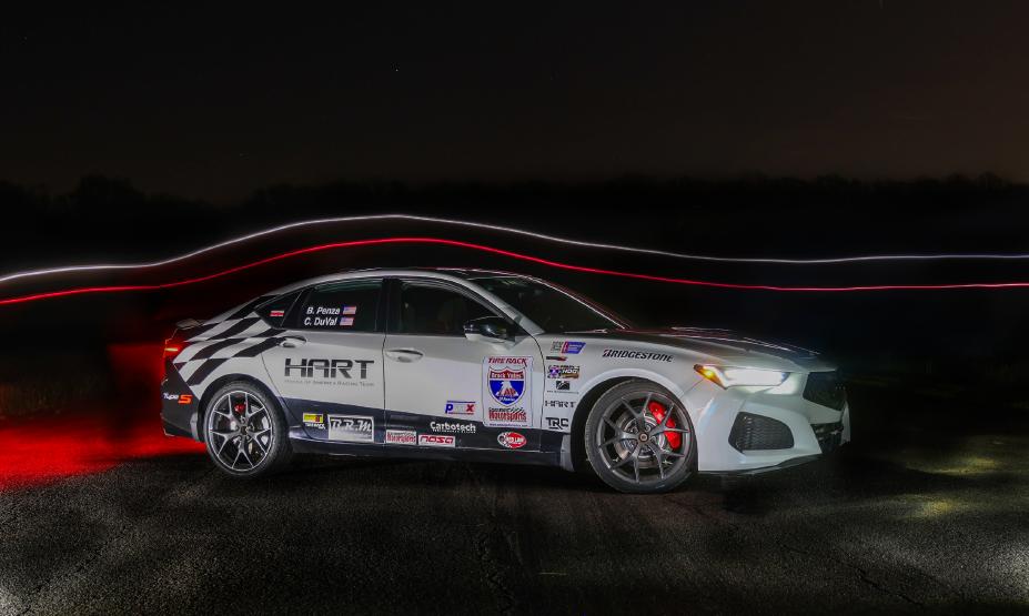 Acura Integra Type S with HRC prototype parts tackles the 3,000-mile One Lap of America rally, testing performance upgrades across nine racetracks in eight intense days.